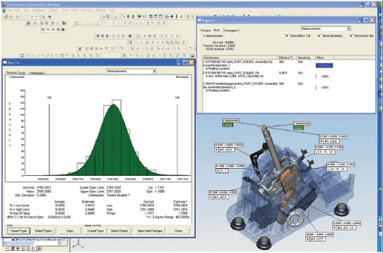 3D 公差分析軟體-VSA-分析結果
